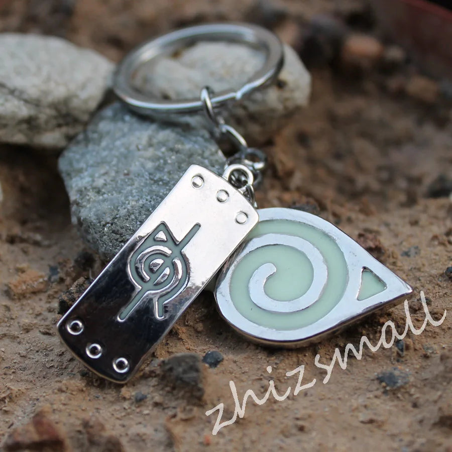 Naruto™ Glow Keychain – Konoha Logo Edition