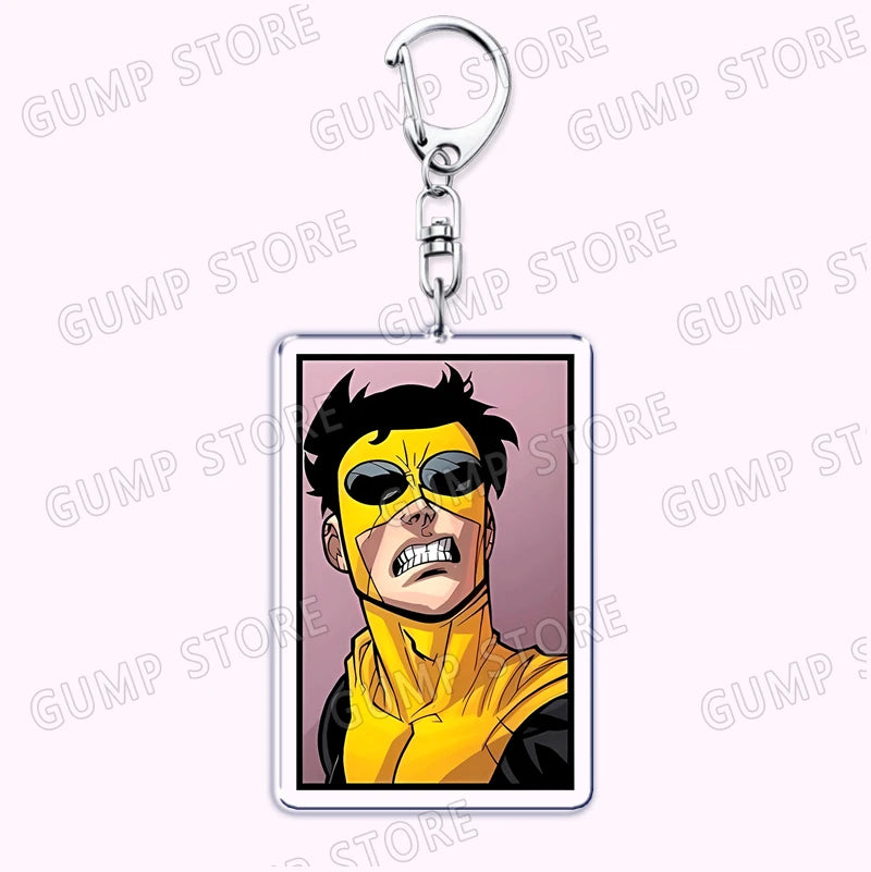 HeroStyle™ Acrylic Keychains – Superhero Collection