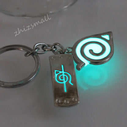 Naruto™ Glow Keychain – Konoha Logo Edition