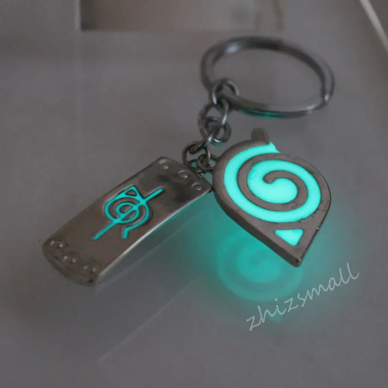 Naruto™ Glow Keychain – Konoha Logo Edition
