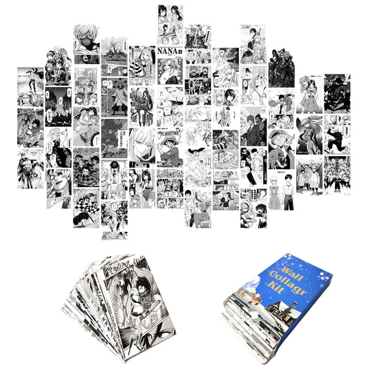 Build Your Dream Anime Room | 50-Piece Manga Panel Collage Kit