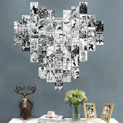 Build Your Dream Anime Room | 50-Piece Manga Panel Collage Kit
