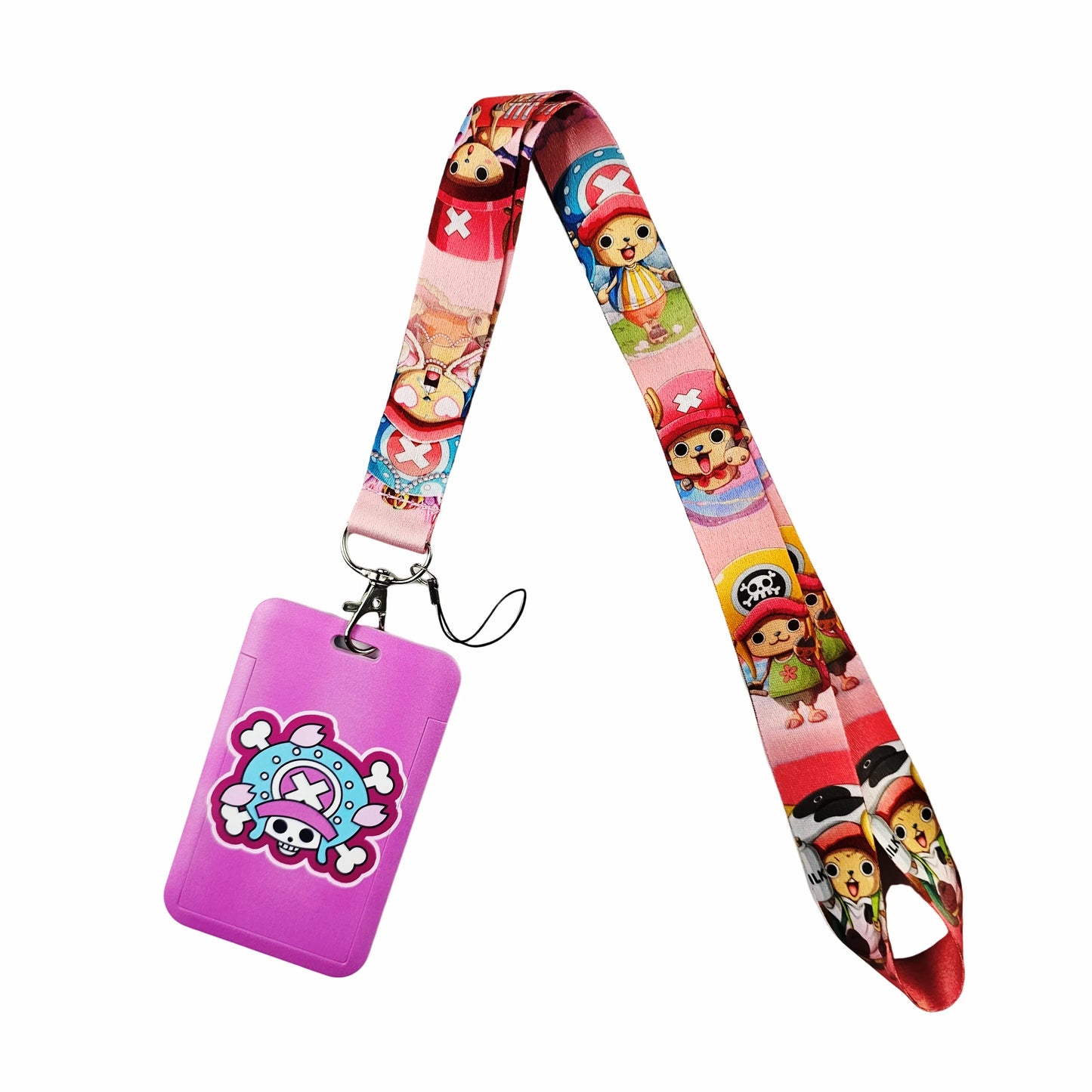 Anime Lanyard Set™ – Card Holder & Keychain Strap