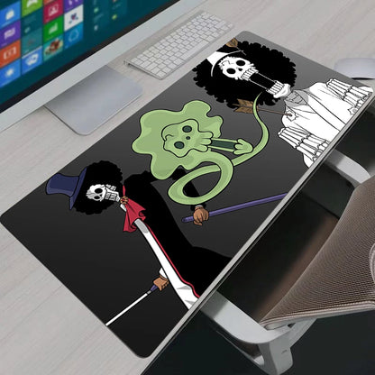 Straw Hat Leather Desk Mat™ – Premium XXL Mousepad