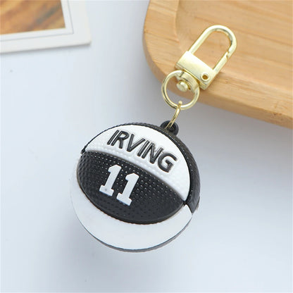 Llavero Baloncesto 3D – Diseño Miniatura para Mochila o Llaves