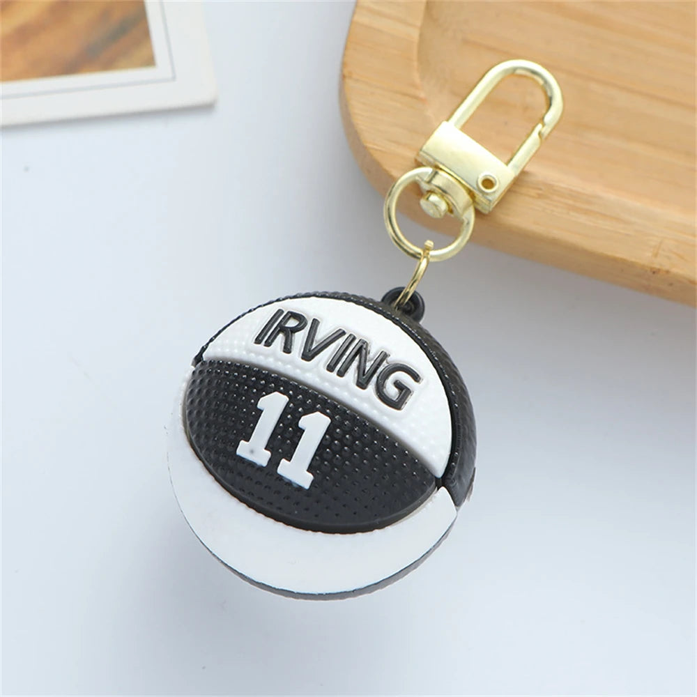 Llavero Baloncesto 3D – Diseño Miniatura para Mochila o Llaves