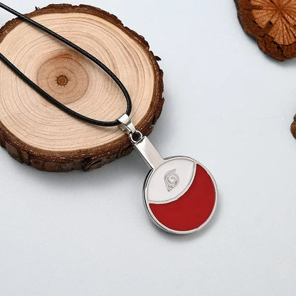 Collar Naruto Akatsuki – Colgante Nube Roja Estilo Itachi