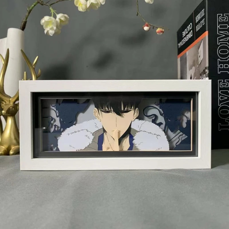 Solo Leveling™ Shadow Light Box – 3D LED Anime Lamp