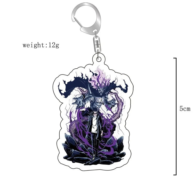 Solo Leveling™ Acrylic Keychain – Jin-Woo Edition