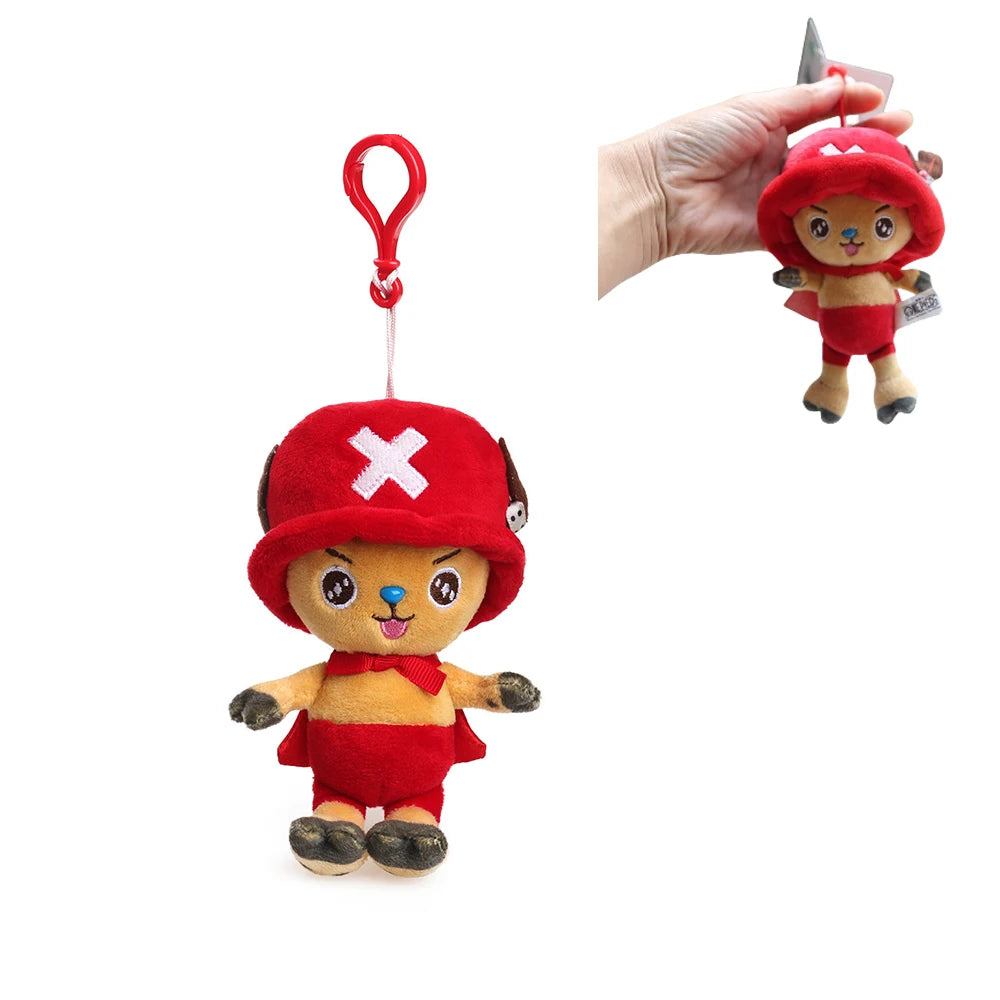 One Piece Chibi Plush Keychain — Chopper, Luffy & Crew | Kawaii Bag Charm