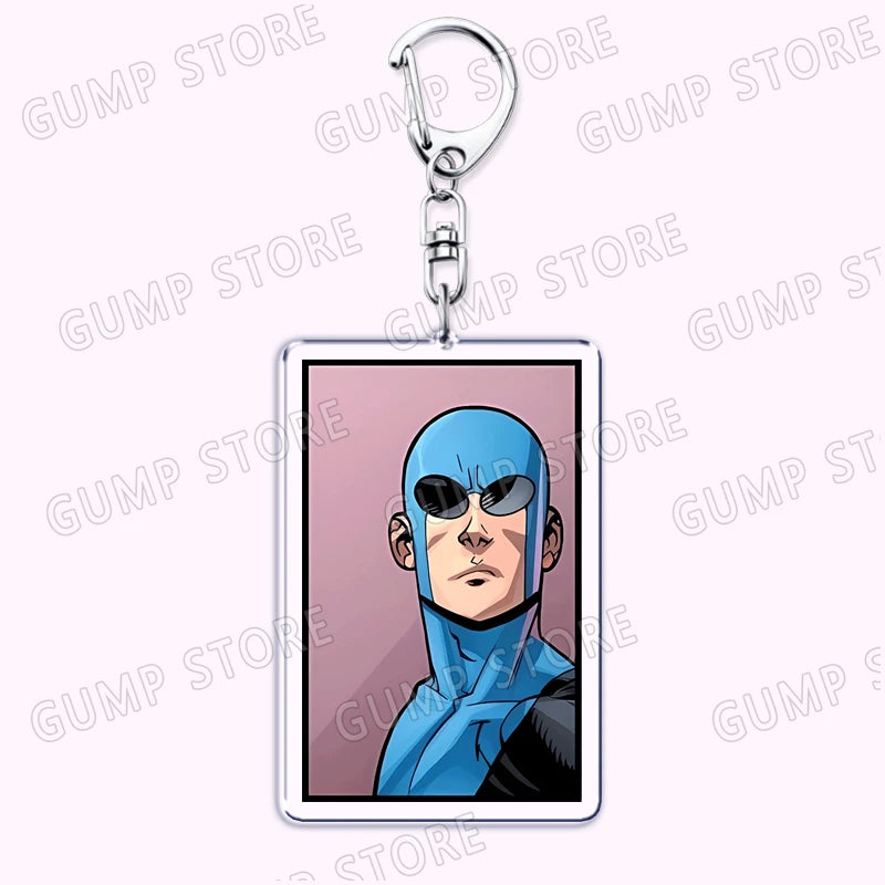 HeroStyle™ Acrylic Keychains – Superhero Collection