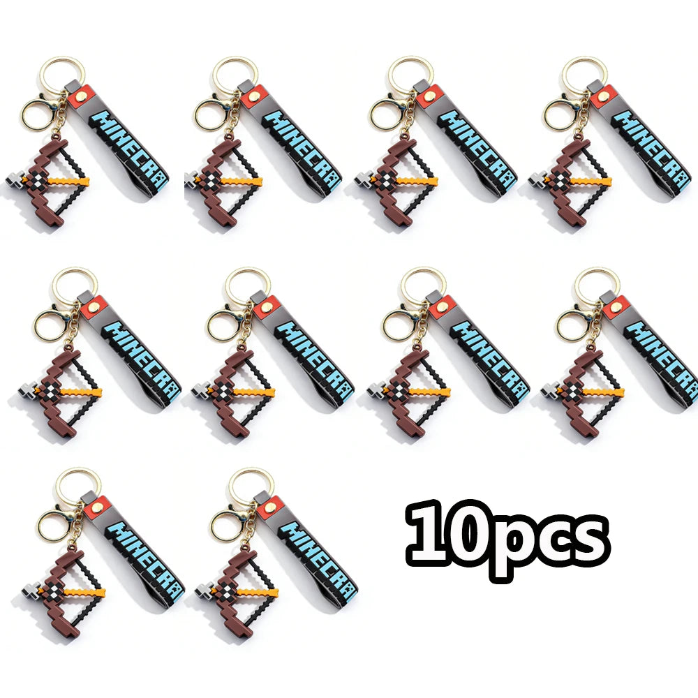 Minecraft™ Enchanted Bow Keychain – 3D Collector Edition
