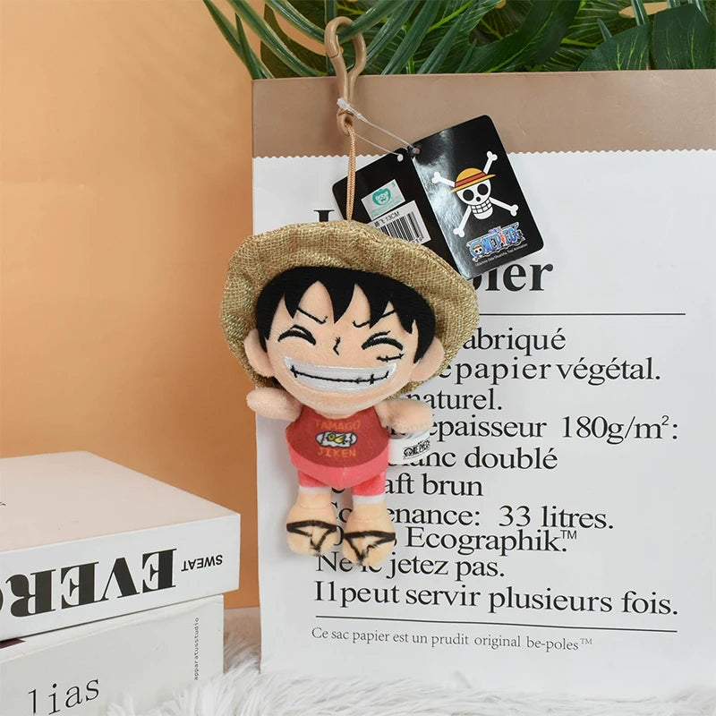 One Piece Chibi Plush Keychain — Chopper, Luffy & Crew | Kawaii Bag Charm
