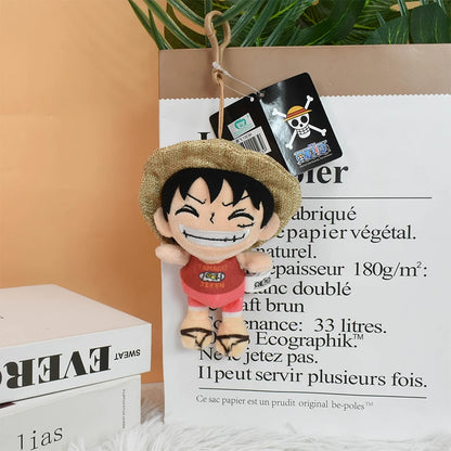 One Piece Chibi Plush Keychain — Chopper, Luffy & Crew | Kawaii Bag Charm