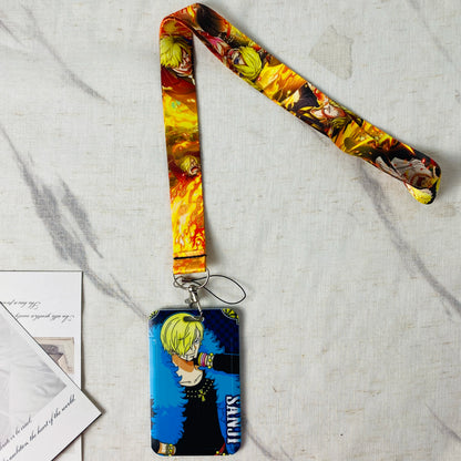Anime Lanyard Set™ – Card Holder & Keychain Strap