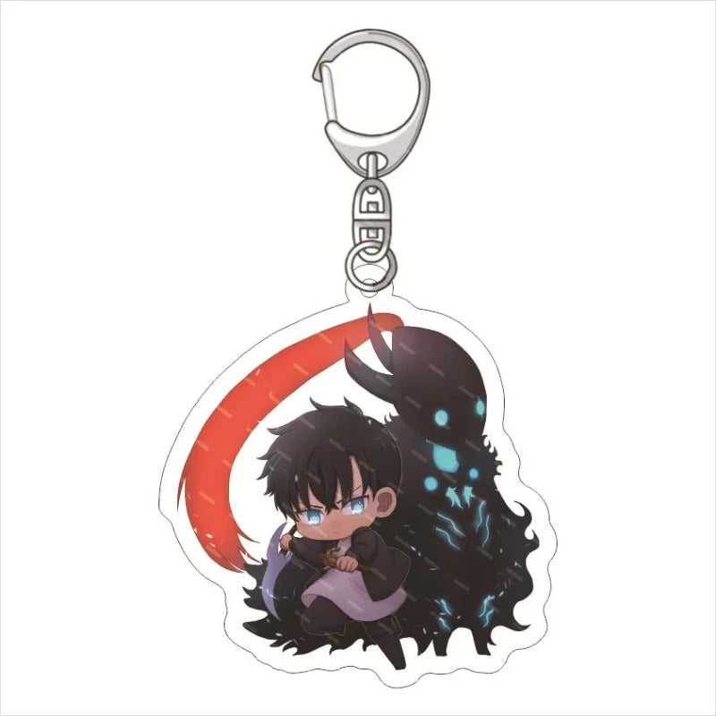 Solo Leveling™ Acrylic Keychain – Jin-Woo Edition