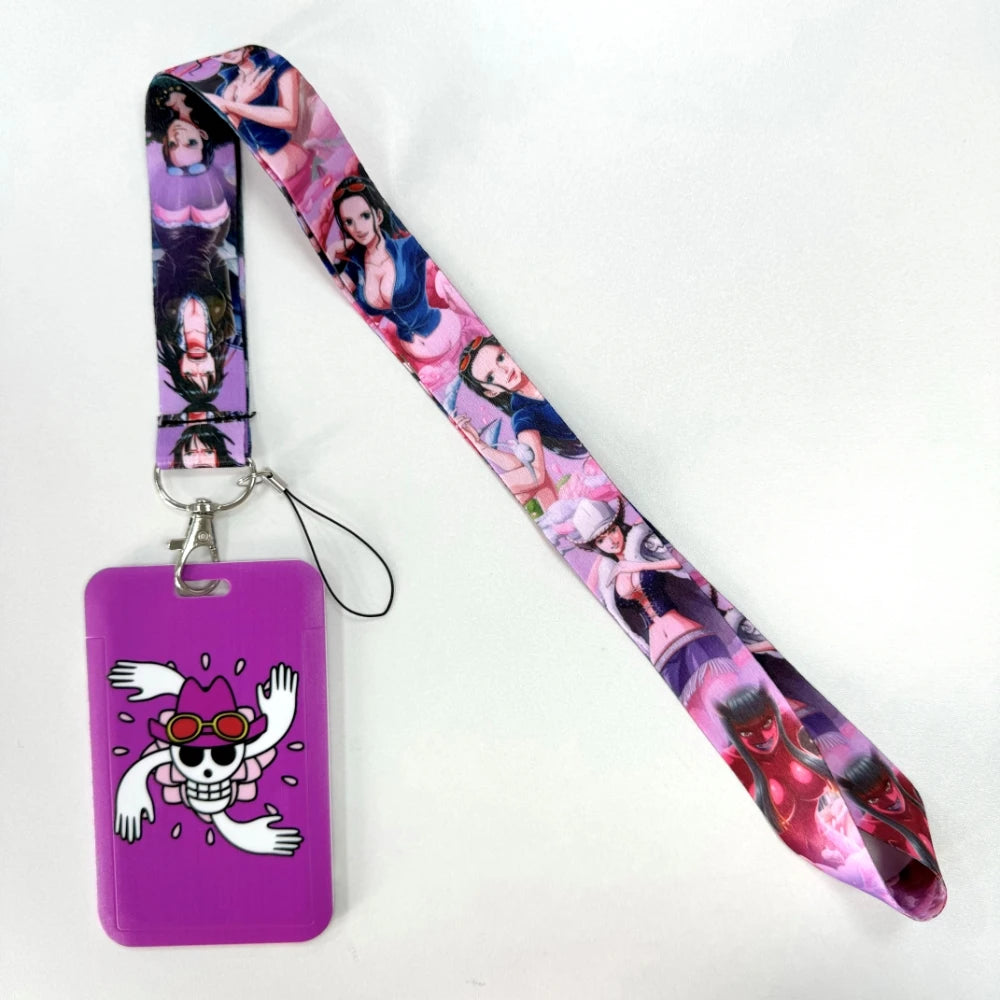 Anime Lanyard Set™ – Card Holder & Keychain Strap