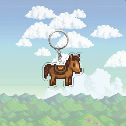 Llaveros Stardew Valley (Set) – Diseño Pixel Art en Acrílico para Fans