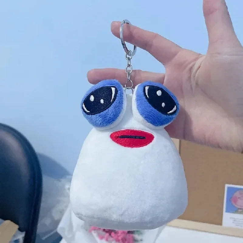 Llavero Coleccionable Pou – Mini Peluche Suave de 10 cm