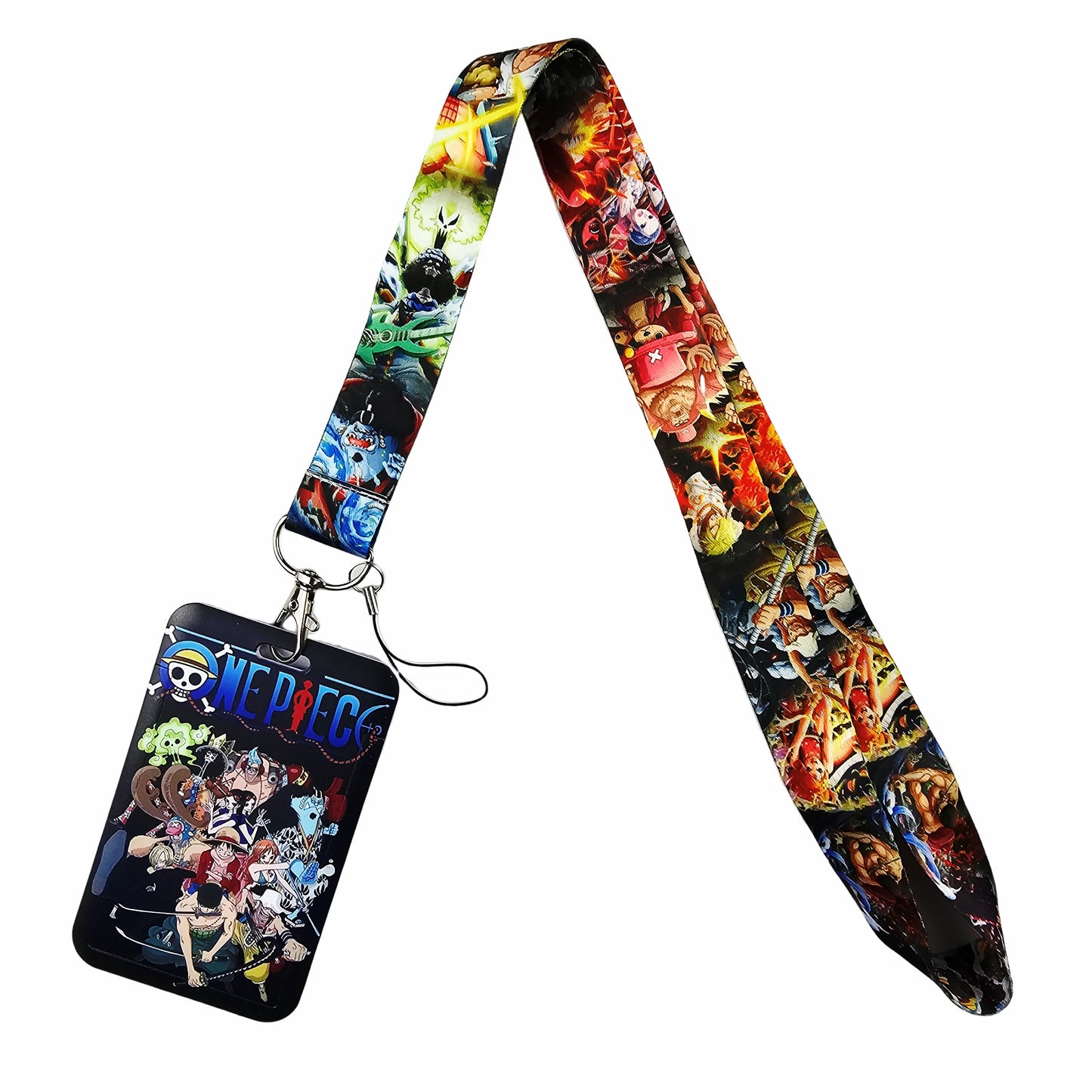 Anime Lanyard Set™ – Card Holder & Keychain Strap