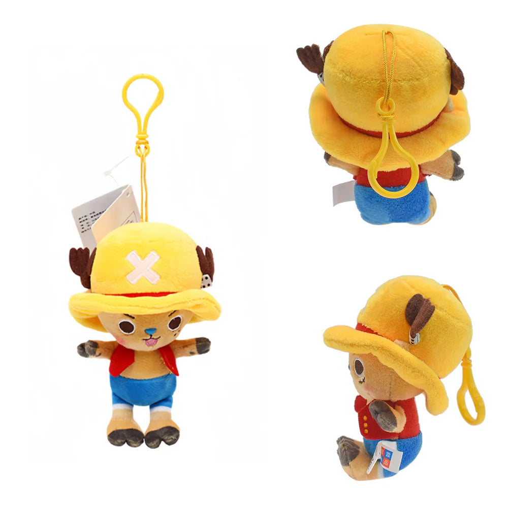 One Piece Chibi Plush Keychain — Chopper, Luffy & Crew | Kawaii Bag Charm
