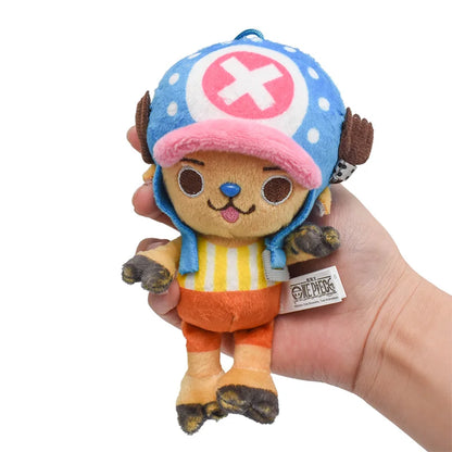 One Piece Chibi Plush Keychain — Chopper, Luffy & Crew | Kawaii Bag Charm