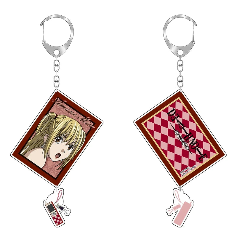 Death Note™ Character Keychains – Light & Misa Edition