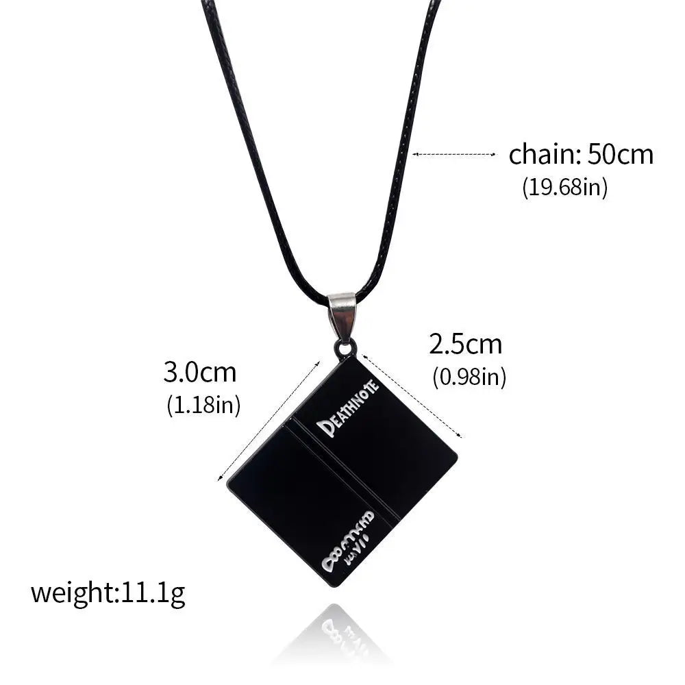 Death Note™ Notebook Keychain – Black Edition