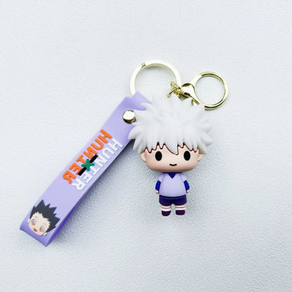 Llavero Hunter x Hunter Killua & Kurapika – Diseño Resin Tipo Cospla