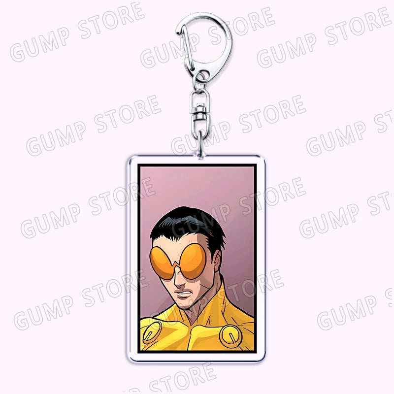 HeroStyle™ Acrylic Keychains – Superhero Collection