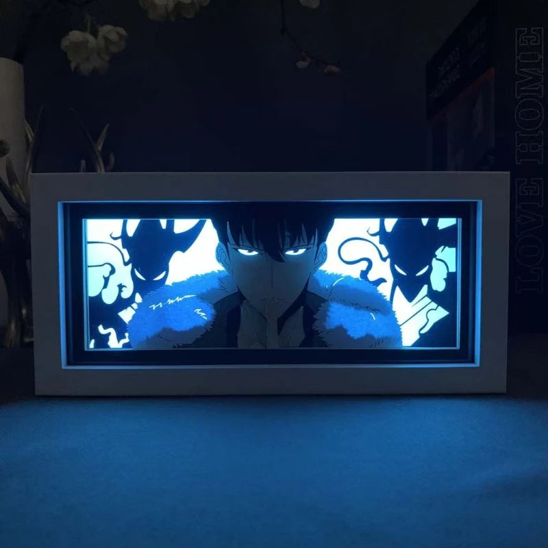 Solo Leveling™ Shadow Light Box – 3D LED Anime Lamp