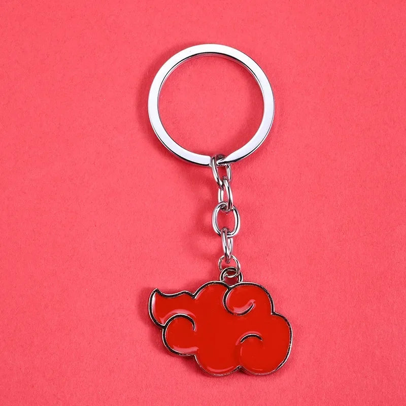 Collar Naruto Akatsuki – Colgante Nube Roja Estilo Itachi