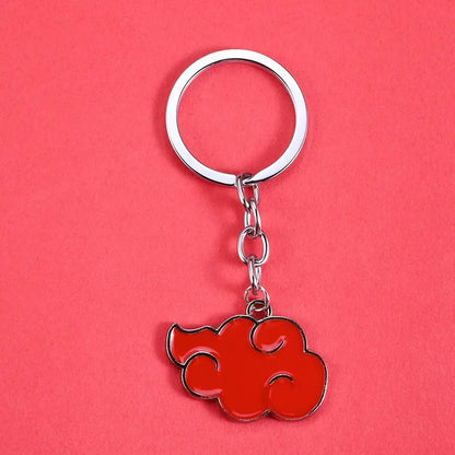 Collar Naruto Akatsuki – Colgante Nube Roja Estilo Itachi