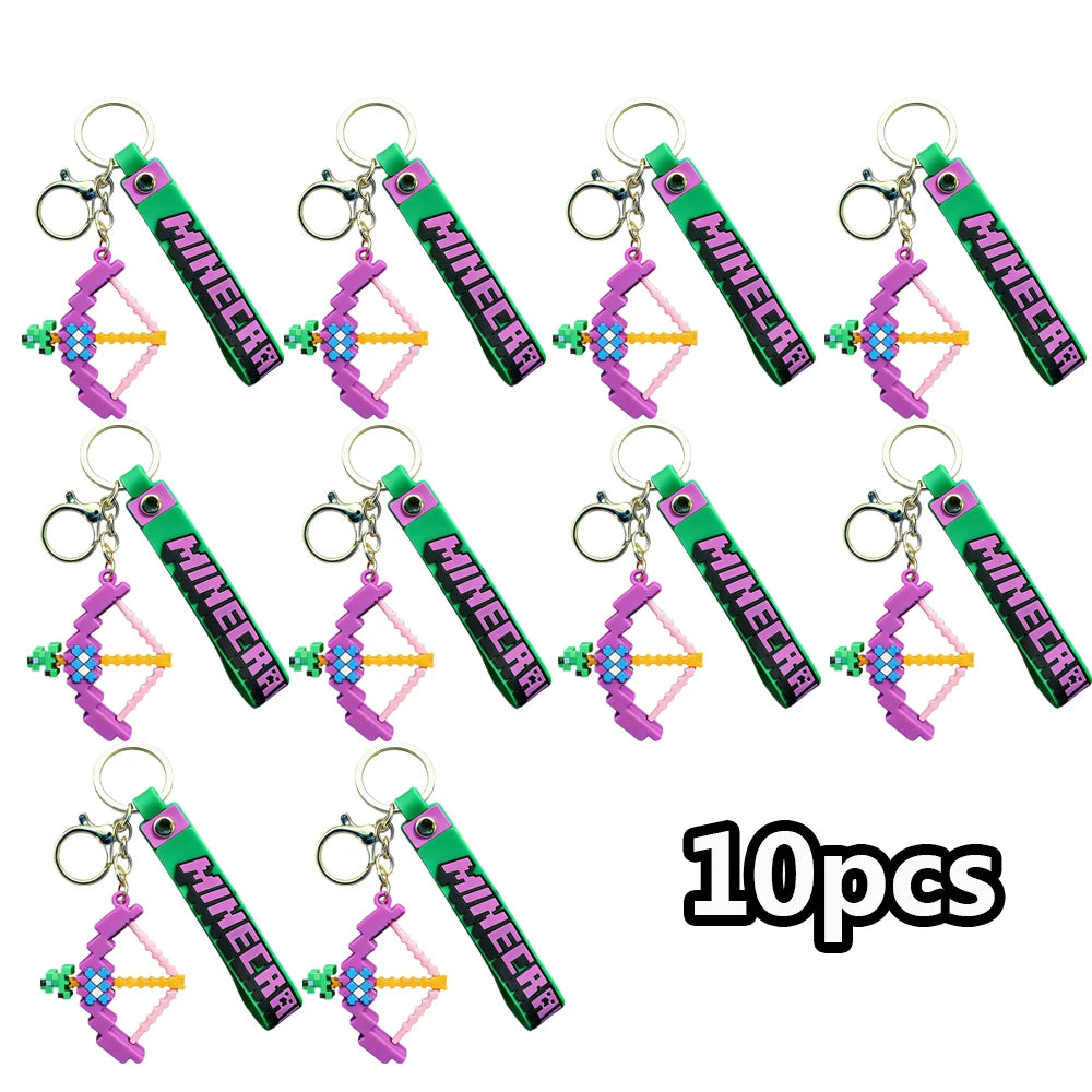 Minecraft™ Enchanted Bow Keychain – 3D Collector Edition