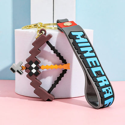 Minecraft™ Enchanted Bow Keychain – 3D Collector Edition