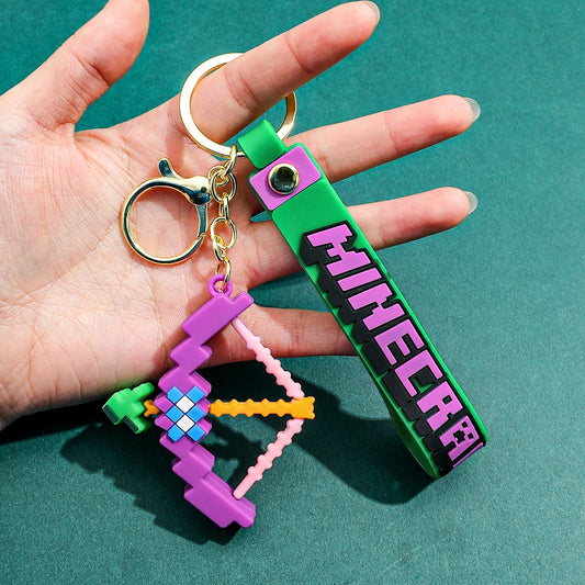 Minecraft™ Enchanted Bow Keychain – 3D Collector Edition