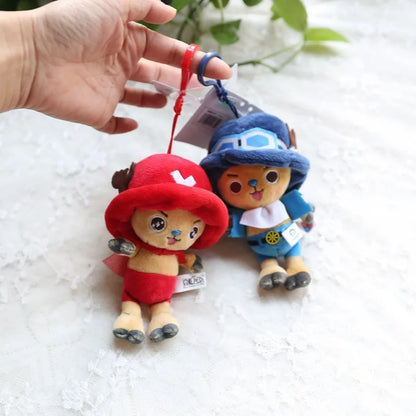 One Piece Chibi Plush Keychain — Chopper, Luffy & Crew | Kawaii Bag Charm
