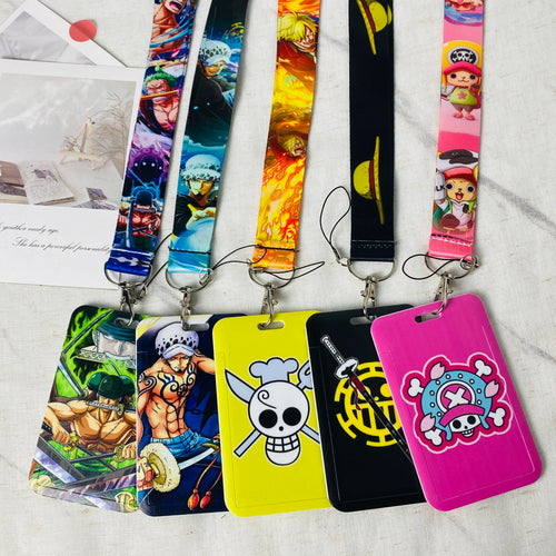 Anime Lanyard Set™ – Card Holder & Keychain Strap