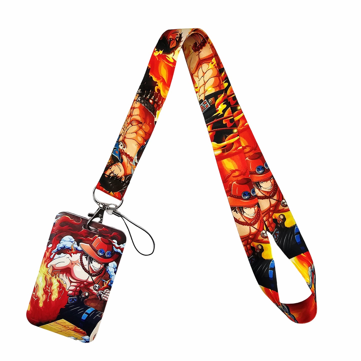 Anime Lanyard Set™ – Card Holder & Keychain Strap