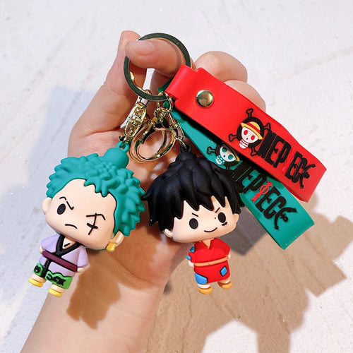 One Piece™ 3D PVC Keychains – Straw Hat Collection