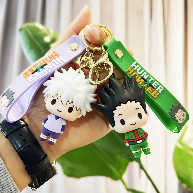 Llavero Hunter x Hunter Killua & Kurapika – Diseño Resin Tipo Cospla