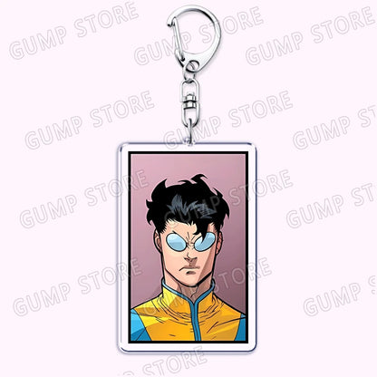 HeroStyle™ Acrylic Keychains – Superhero Collection