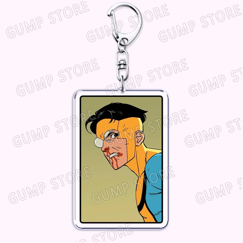HeroStyle™ Acrylic Keychains – Superhero Collection