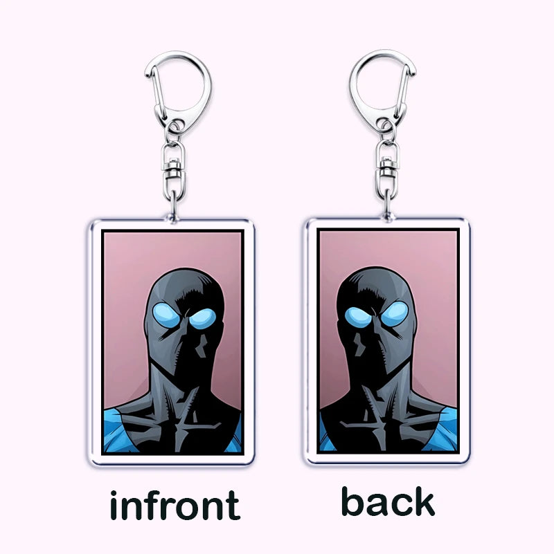 HeroStyle™ Acrylic Keychains – Superhero Collection