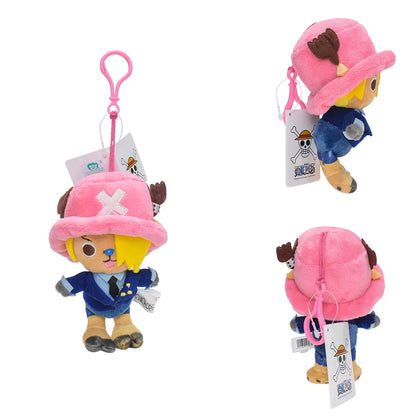 One Piece Chibi Plush Keychain — Chopper, Luffy & Crew | Kawaii Bag Charm