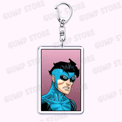 HeroStyle™ Acrylic Keychains – Superhero Collection