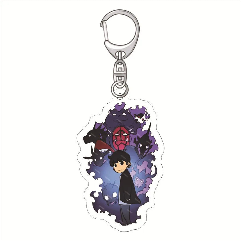 Solo Leveling™ Acrylic Keychain – Jin-Woo Edition