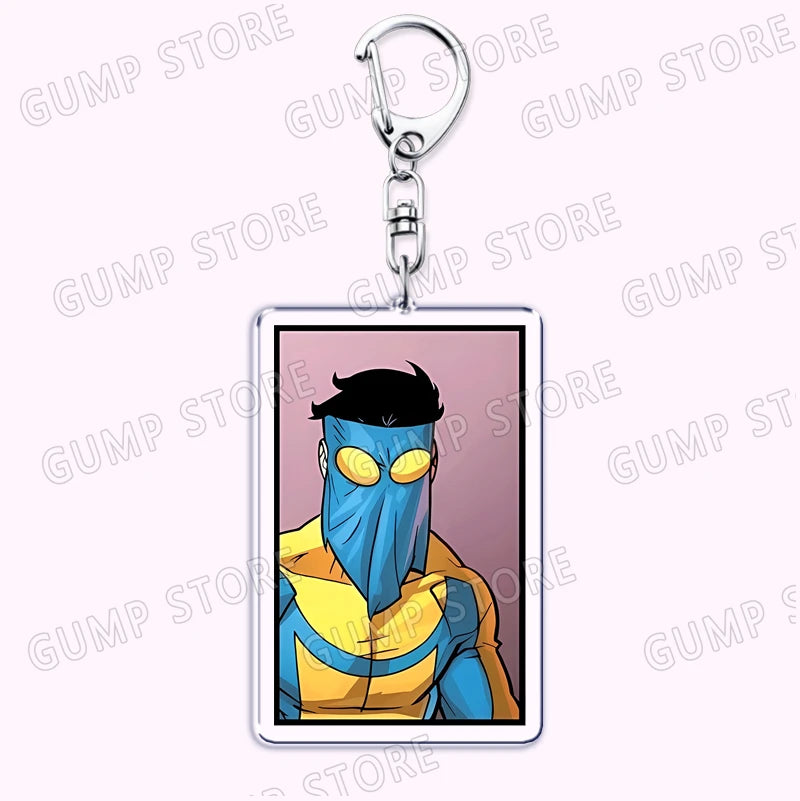 HeroStyle™ Acrylic Keychains – Superhero Collection