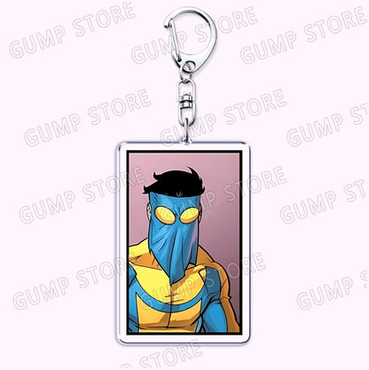 HeroStyle™ Acrylic Keychains – Superhero Collection