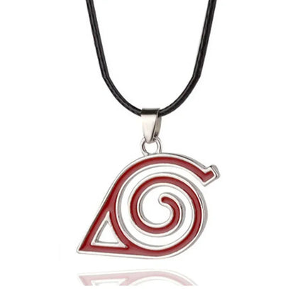 Collar Naruto Akatsuki – Colgante Nube Roja Estilo Itachi